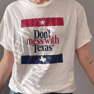 Don't Mess with Texas Oversized Vintage T-shirt